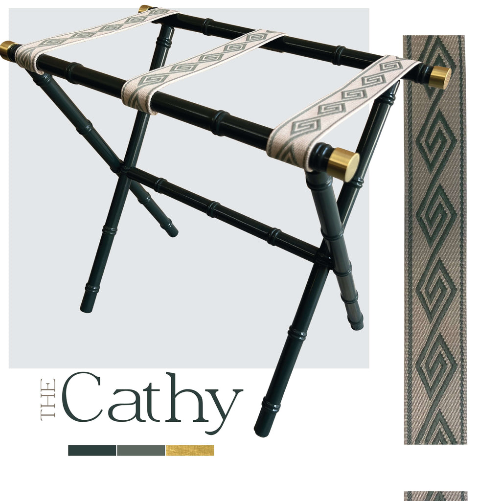 Cathy Rack Cathy Bamboo Luggage Rack - Stay Luggage Racks